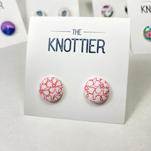 
                  
                    Geometric Floral Print Cufflinks
                  
                