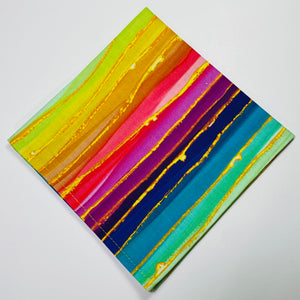 
                  
                    Rainbow Striped Pocket Square
                  
                