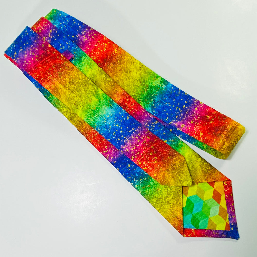 
                  
                    Rainbow Band Striped Neck Tie
                  
                