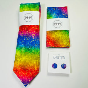 
                  
                    Rainbow Band Striped Neck Tie
                  
                