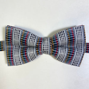 
                  
                    Vintage Striped Print Bow Tie
                  
                